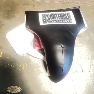 Contender Fight Sports Boxing Groin Guard Protector Black Red Small MMA Training